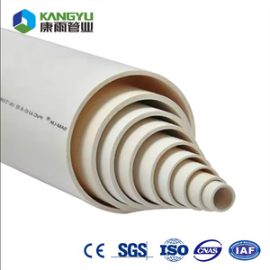 Customized PVC Drainage Pipe Directly Sewer Conduit Cheap PVC Pipe and Fittings  Factory Wholesale 50mm 75mm 110mm