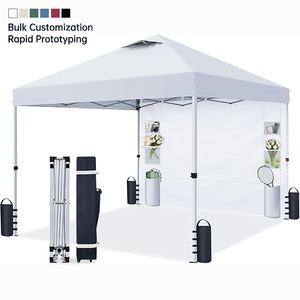 Nouvelles tentes pliantes blanches d'extérieur 2x2, 2x3, 3x3, 3x4, 3x4.5, 3x6 pour événements, prix d'usine pour fêtes et salons professionnels - Product Image 1