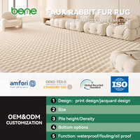 Tapis Benyi – Tapis chinois en gros, shaggy, à poils longs et moelleux, pour salon, grand tapis moelleux de luxe moderne pour salon