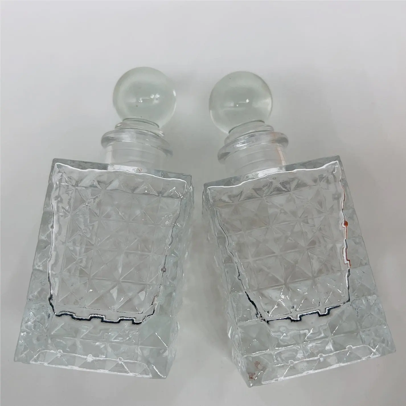 बकसुआ ग्लास विस्तार सजावट aromatherapy कांच की बोतल के साथ गेंद शीर्ष 100 ml