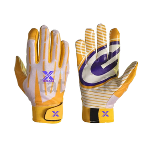Guantes de Portero Personalizados Material Cuero Guantes de Portero de Fútbol Profesional OEM/ODM Guantes Unisex Adultos Venta Al por Mayor - Product Image 1
