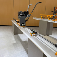 Machine de nivellement vibratoire à béton à essence diesel à haute puissance à main pour la construction de sols