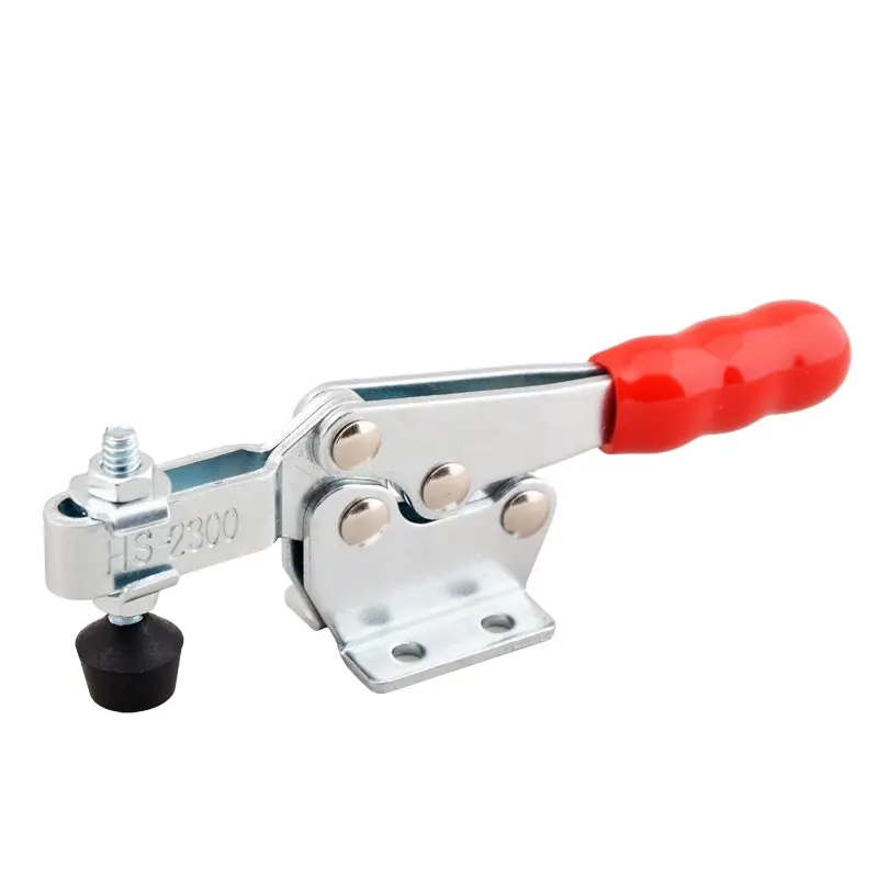 Taiwan Haoshou HS-2300 Hand Tool Light Duty Quick Release Hold Down Horizontal Toggle Clamps for Welding and Assembling