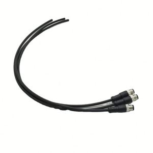 Connecteurs de fil personnalisés 2 3 5 broches mâle connecteur de câble à prise droite connecteur étanche M12 4 broches - Product Image 6