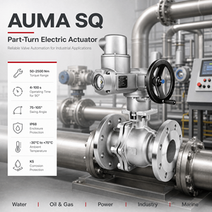 ตัวกระตุ้น AUMA SQ ตัวกระตุ้นแบบหมุน ตัวกระตุ้นอุตสาหกรรม - Product Image 1