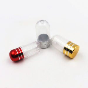 PS 5g mini single Capsule Bottle Plastic Vial Rhino medicine pill Packaging
