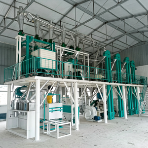 Ligne de production clé en main de farine de blé et de maïs, équipement complet de moulin à farine de blé et de maïs pour l'exportation, compatible OEM - Product Image 1