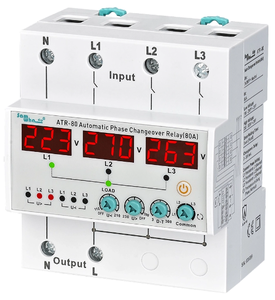 Samwha-DSP ATR-63 100A 3 pha tự động chuyển pha chuyển đổi điện áp bảo vệ Relay - Product Image 1