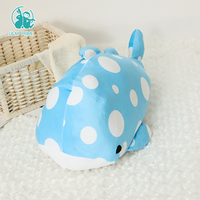 Peluche personnalisée petit requin Animal marin doux en peluche dauphin phoques remplis de coton PP par les fabricants