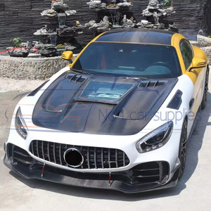 Kit de Carrocería Delantera de Fibra de Carbono Estilo <span class=keywords><strong>AMG</strong></span> GT <span class=keywords><strong>GTC</strong></span> GTS GTR Pro de Alta Calidad - Product Image 6