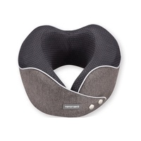 Oreiller de voyage pour avion dormir 100% mousse à mémoire de forme oreillers de voyage réglables avec sac de rangement masque de sommeil et bouchons d'oreilles