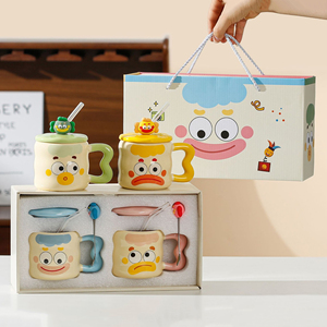 Taza de Café de Cerámica con Diseño de Payaso, Control de Temperatura, Taza Inteligente con Autocalentamiento, Set de Regalo - Product Image 3