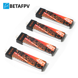 BETAFPV LAVA 1S Accessories 450mAh 75C Plastic FPV Traversing <b>Drone</b> <b>Battery</b> with BT2.0 Connector Model - Product Image 3