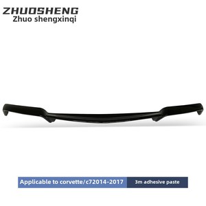 สปอยเลอร์หลังทรงสปอร์ตแบบดัดแปลงสำหรับ C7 ลายคาร์บอน ป้องกันลมด้านหน้า วัสดุ ABS สีดำ แบบชั้นเดียว รุ่น ZSXQ010 สำหรับรถยนต์แบบชั้นเดียว - Product Image 5