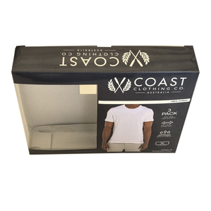 Great Standard OEM/Jun Wei Luxus verpackung Custom ized Verschiedene <span class=keywords><strong>Walen</strong></span> Clothing Box - Product Image 1