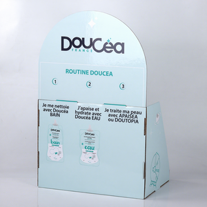 Espositore da Tavolo Portatile Pieghevole Personalizzato per Prodotti di Cura della Pelle per Bambini con Promozione Pubblicitaria - Product Image 5