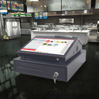Sistema POS Todo en Uno con Pantalla Táctil de 11.6/12.5'', Impresora Térmica Integrada de 80 mm, LED/VFD/Pantalla Secundaria de 5'', Escáner y Caja Registradora