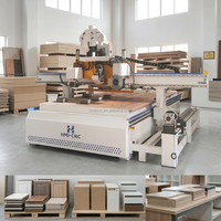 Routeur CNC 3 axes pour le bois avec système de contrôle SYNTEC, broche 9KW, ATC, PLC et roulement central pour projets de menuiserie