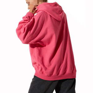 Sweat-shirt pour femme décontracté, lourd, à épaules tombantes, ample, logo personnalisé, lavé, polaire, pour l'automne et l'hiver - Product Image 3