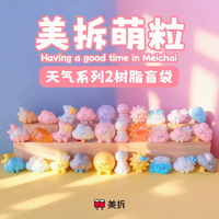 Boneka Mini Vinyl Seri 2 Meichai Beans Kitchen Blind Bag Grosir Baru untuk Dekorasi
