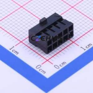 511101051 Housing (Wire-to-Board / Wire-to-Wire) P=2mm Connector ( Jack Structure: 2x5P )( Pitch: 2mm )( Row Spacing: 2mm ) - Product Image 2
