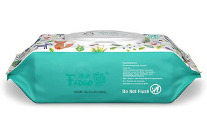 Vente en ligne en Amérique du Sud de lingettes jetables hypoallergéniques douces sans parfum de haute qualité pour <span class=keywords><strong>couches</strong></span> pour bébés - Product Image 4