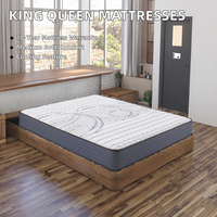 5-7-Zonen Memory Foam Taschenfederkern Kingsize Queensize Bettmatratze Rollpackung Maßgefertigte Matratze