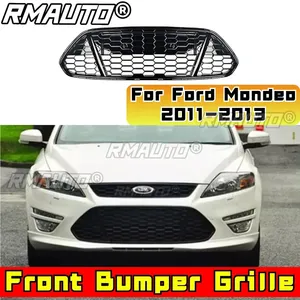 Grilles de radiateur supérieures de style racing pour Ford Mondeo 2011-2013, pièce de modification pour pare-chocs avant de voiture - Product Image 3