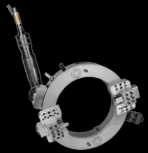 Coupe-tuyaux de grand diamètre, machine à couper et à chanfreiner les tuyaux en acier pour tuyaux de 400 à 560 mm - Product Image 1