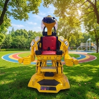 Robot Guerrier Électrique d'Extérieur Haute Qualité pour Jeu de Combat, 250W, Rotation à 360 Degrés, Anti-Collision, pour Divertissement
