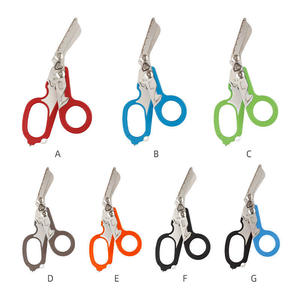 Herramienta Multiusos Portátil 6 en 1 <span class=keywords><strong>Raptor</strong></span> para Exteriores, Acero Inoxidable, Tipo Leatherman, Pinzas Plegables, <span class=keywords><strong>Tijeras</strong></span> de Emergencia para Uso Médico y de Supervivencia - Product Image 6