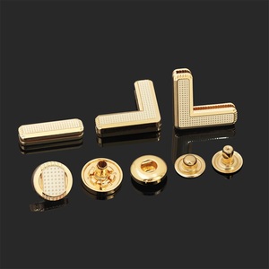 Botón de Presión de Metal para Ropa, Camisa, Abaya, Thobe, con Logotipo de Marca de 4 Partes, Personalizado - Product Image 5