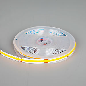 Puce rabattable sur panneau flexible, 252 puces, bande <span class=keywords><strong>LED</strong></span> 12V 24V 2700K, Tube en Silicone blanc, COB Flexible - Product Image 3