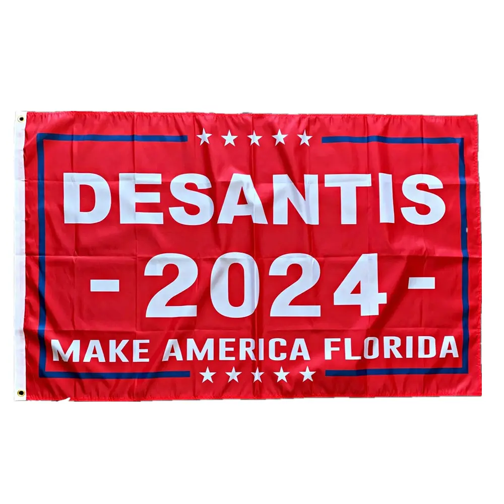 DESANTIS 2024 Make America Florida American Banner Flag,Desantis for President in 2024 Flag