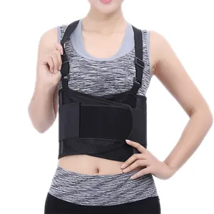 slap-up mesh thin women stomach waist training band shape wear cinchers trainer support vest corset with drop off shoulder strap