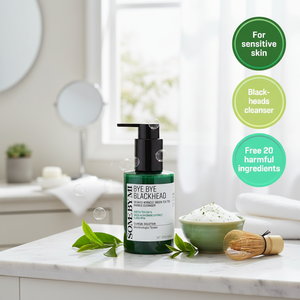 Nettoyant moussant au thé vert Miracle 30 jours de Some by Mi, 120g, nettoyant facial de bonne qualité pour se débarrasser des points noirs - Product Image 3