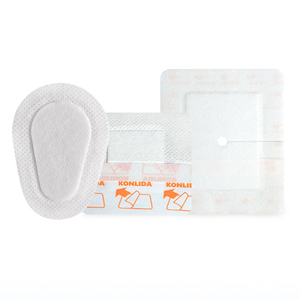 Perban kanula medis, berperekat steril tanpa tenunan balutan luka IV untuk perawatan luka - Product Image 1