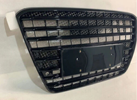 Nouvelle calandre avant en ABS chromé de la marque PNB pour Audi A8 D4 W12 2011-2014 Haute qualité Installation facile Vis incluses