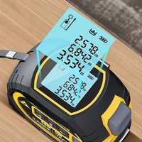 High Quality Portable Laser Distance Meter Automatic Digital LCD Display Laser Calibration Tape 40M Measuring Tool