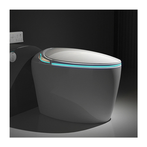 WC intelligent électrique de haute qualité en céramique avec siège chauffant et air chaud pour salle de bain - Product Image 1