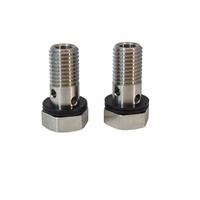Tuercas y Pernos Personalizados de Alta Resistencia Clase 8.8 con Acabado de Zinc, Cabeza Hexagonal, Rosca UNF, 2 Piezas, Incoloy 825 N08825 Incoloy 800HT