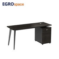 EGROspace Projects Table de bureau en bois Mobilier moderne avec places pour le bureau Poste de travail modulaire