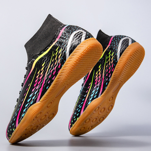 Scarpe da <span class=keywords><strong>Calcio</strong></span> Professionali Personalizzate con Tomaia in PU, Suola Piatta per Allenamento Indoor a Cinque - Product Image 3