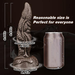 Gerçekçi güçlü 7 "silikon Penis vajina masaj aleti büyük g-spot yetişkin ejderha yapay Penis seks oyuncakları kadınlar için - Product Image 2