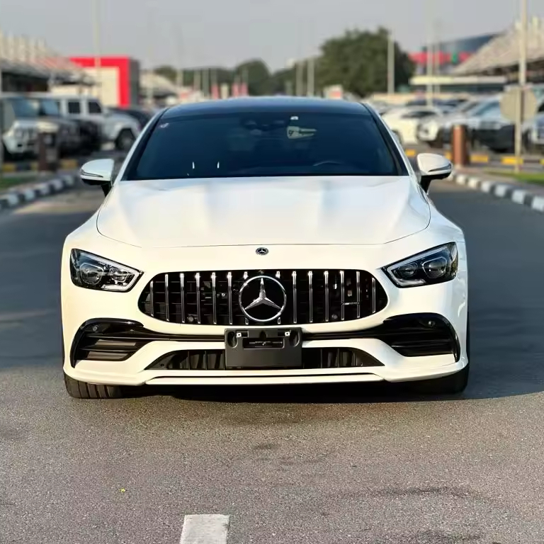 Полностью загруженный Подержанный автомобиль Cedes Benz GT 43 4 Matic 2022 модельного года белые автомобили готовы к работе