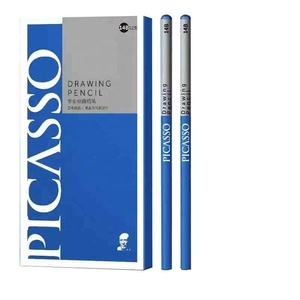 Juego de Lápices de Dibujo y Bosquejo <span class=keywords><strong>PICASSO</strong></span> 14B, Lápiz de Madera Negro - Product Image 1