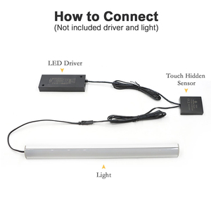 TS32 51x51x7mm cảm ứng ánh sáng chuyển đổi cho đèn Led trang trí nội thất tối đa 5A bề mặt gắn <span class=keywords><strong>dimmer</strong></span> - Product Image 5