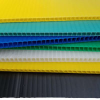 Feuille de plastique ondulé certifiée ISO9001 JinMai, découpe personnalisée, imperméable, 12 mm d'épaisseur, écologique, qualité UV pour blanc/noir