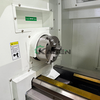 Tour CNC horizontal à lit plat 2 axes CK6140 haute vitesse avec système Fanuc/GSK et garantie de 2 ans