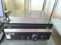 Machine à snack durable, 6 pièces, 220v, machine à gaufres, maïs, pour chiens, avec régulateur de température